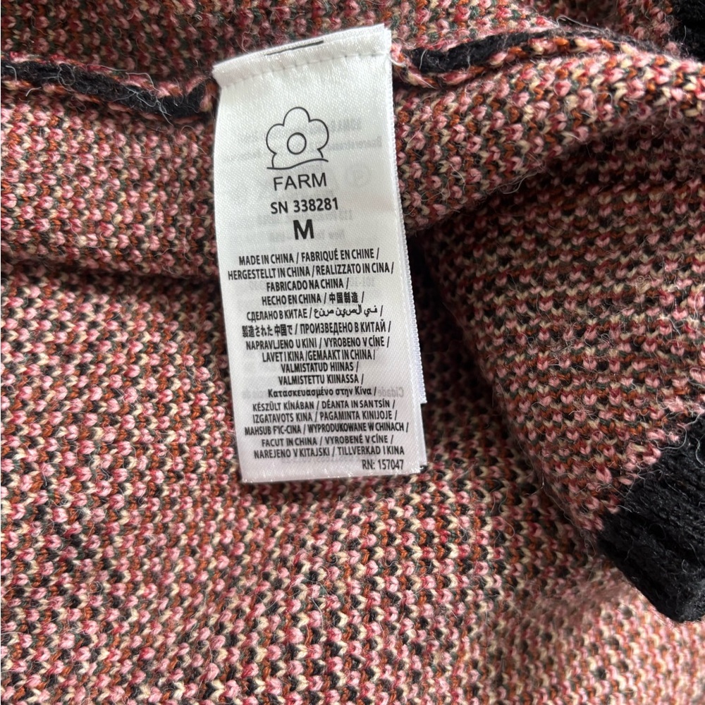 FARM Rio Black Ravenala Knit Mini Dress - Picture 8 of 13